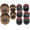 Shark Industries - 20 PCS. 2″ & 3″ Kit – Mini Grinding & Surface Conditioning - Ridge Toolbox