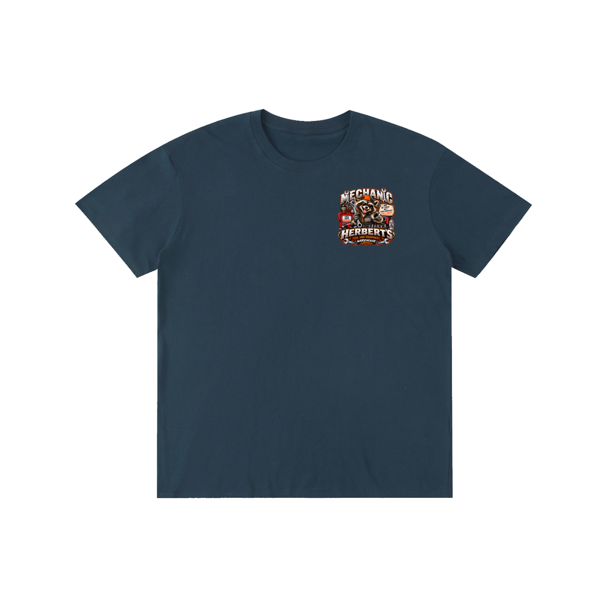 Ricky Raccoon Mechanic Tee - Herbert's Tool & Equipment