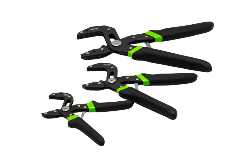 Vim Tools - 3 Pc. Orca Grip Auto Adjusting Plier Set