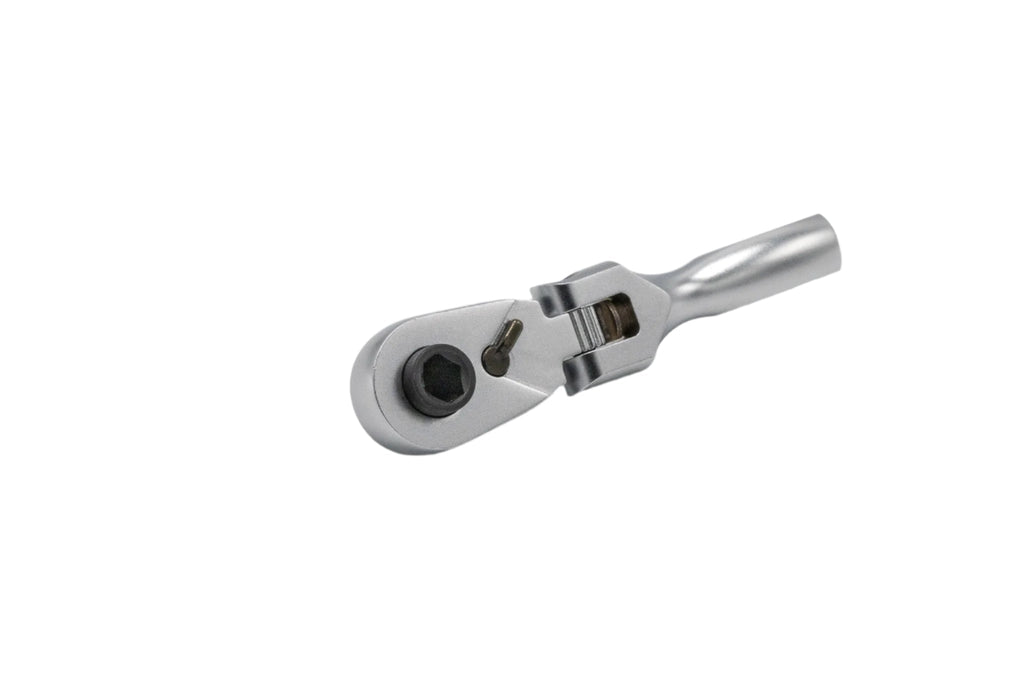 VIM Tools - 1/4’’ Dr. x 1/4’’ DUAL HEAD NANO FLEX RATCHET