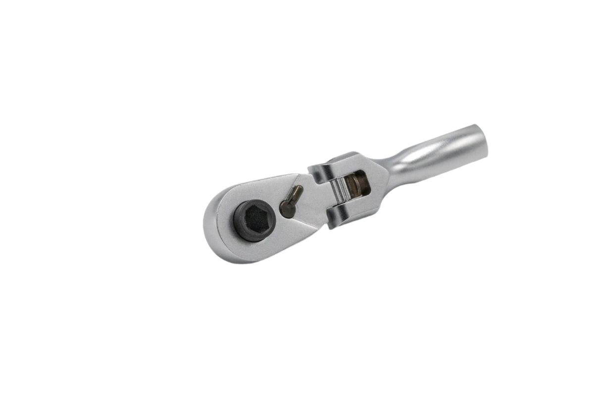 VIM Tools - 1/4’’ Dr. x 1/4’’ DUAL HEAD NANO FLEX RATCHET