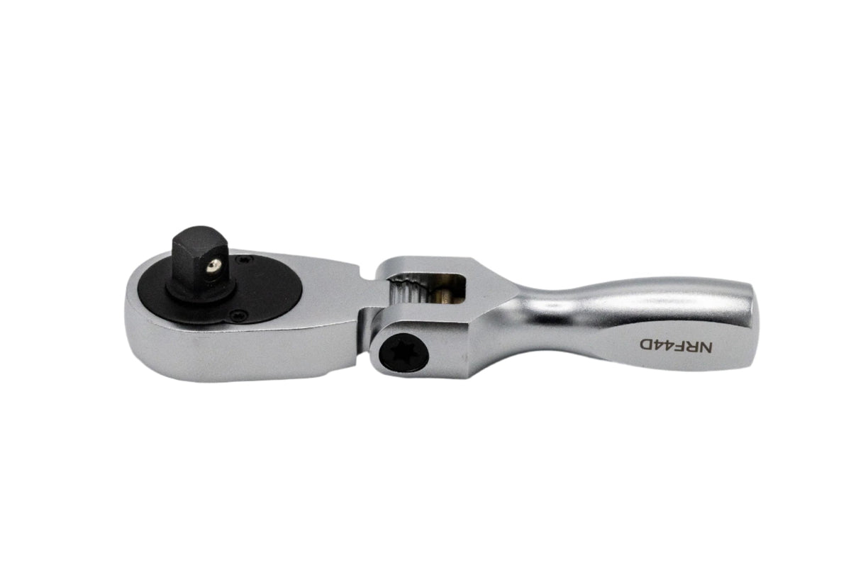 VIM Tools - 1/4’’ Dr. x 1/4’’ DUAL HEAD NANO FLEX RATCHET