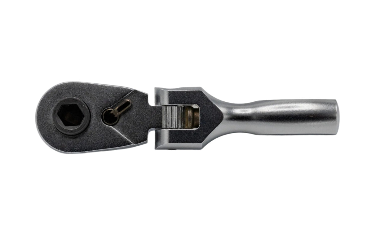 VIM Tools - 1/4’’ Dr. x 1/4’’ DUAL HEAD NANO FLEX RATCHET