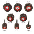 Shark Industries - 8 PC Flap Wheel Kit – Aluminum Oxide - Ridge Toolbox