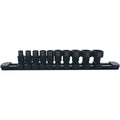10-Piece 1/4″ Drive Low Profile Nano Impact Sockets – SAE