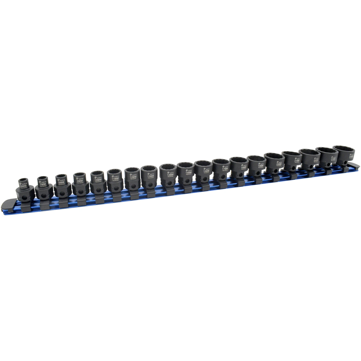 19-Piece 12-Point 3/8″ Drive Nano Impact Sockets 6 -24mm – No Skips
