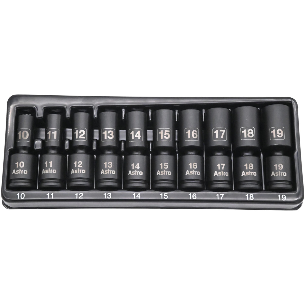 3/8″ Drive Mid-Length Pinless Universal Impact Sockets – Metric