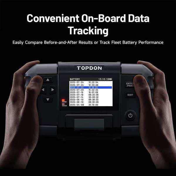 TOPDON 2-in-1 Battery & Resistance Tester - Ridge Toolbox