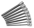 SK Tools USA - 8 Piece 3/8" Drive Metric Long Ball Hex Bit Socket Set - Ridge Toolbox