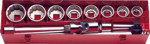 Ko-ken 1 Sq. Dr. 12 Piece 12-Point Metric Socket 1 35-63mm - professional sockets