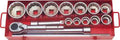 Ko-ken 1 Sq. Dr. 15 Piece 12-Point Metric Socket 1 32-80mm - professional sockets