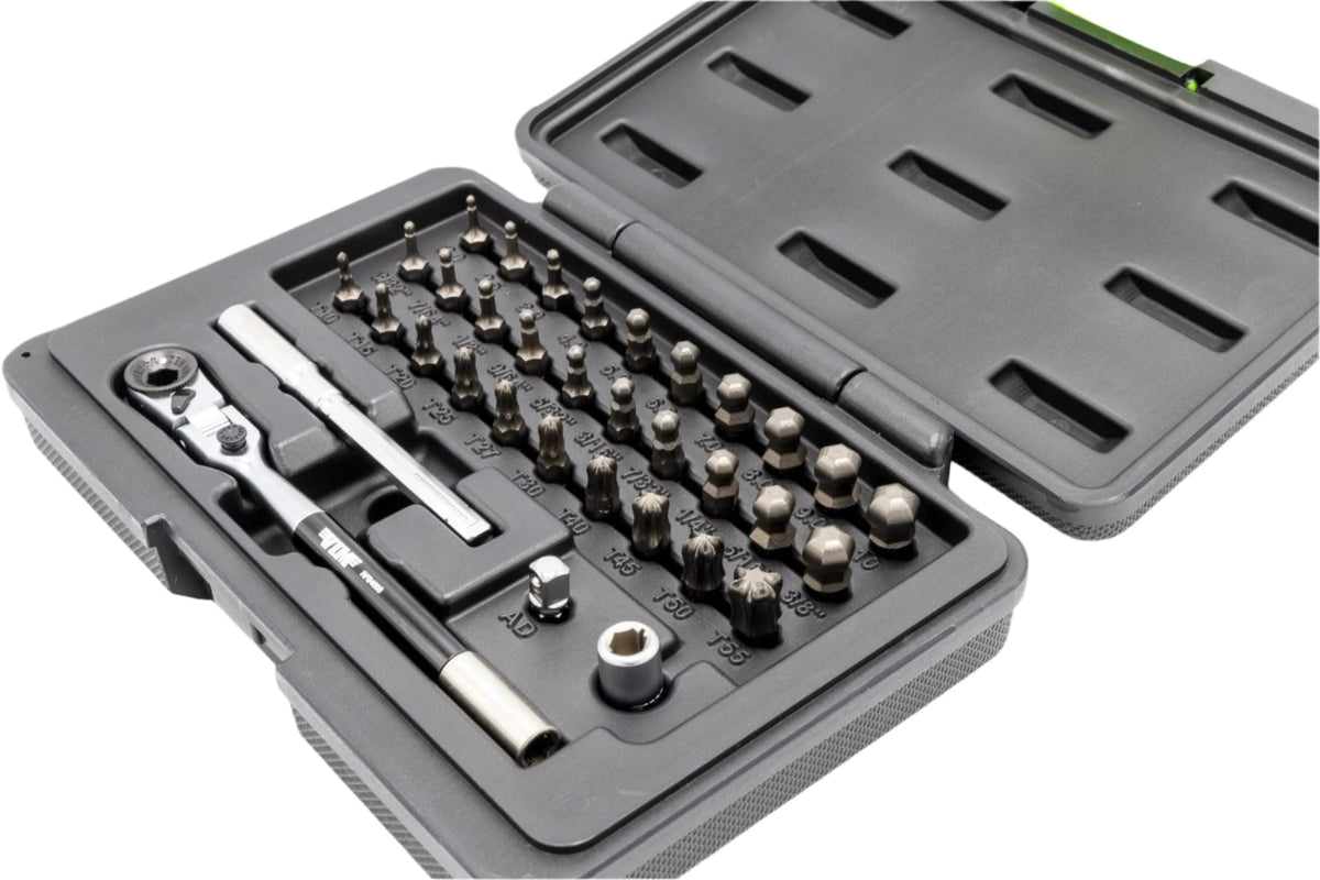 Vim Tools - 34 Pc. Ball Hex And Torx Bit Set