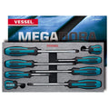 Vessel MEGADORA JAWSFIT® Screwdriver 8PC. Set - professional screwdrivers