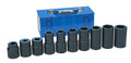 Grey Pneumatic #5 Spline 10-Piece SAE/Metric Impact Truck Socket Set