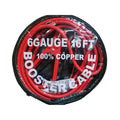 Flo-Dynamics Battery Cables - 6GA, 16FT - Ridge Toolbox