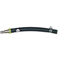 Flo-Dynamics 1/4″ Dia. Black Open End Hose w/ Clamp [Female] (Import) - Ridge Toolbox