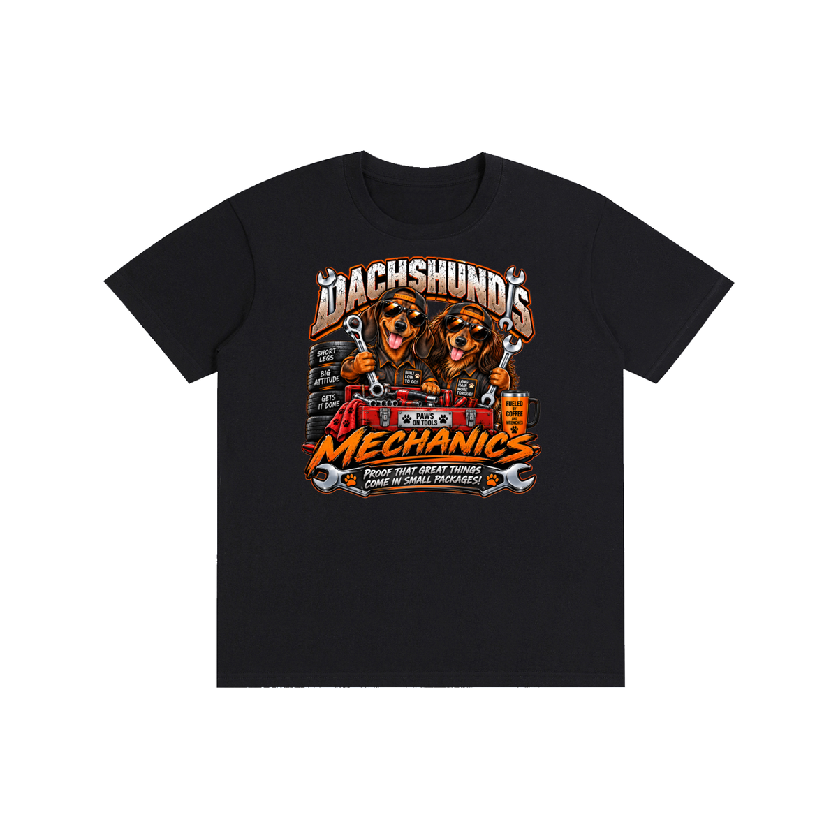 Dachshund Mechanic Cute T-Shirt