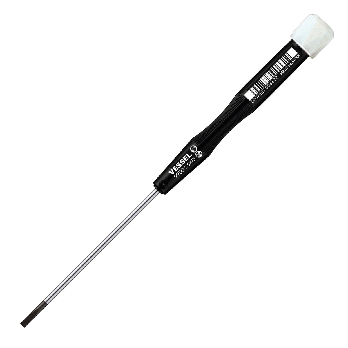 Vessel Micro Screwdriver No.9900E -2.5x75