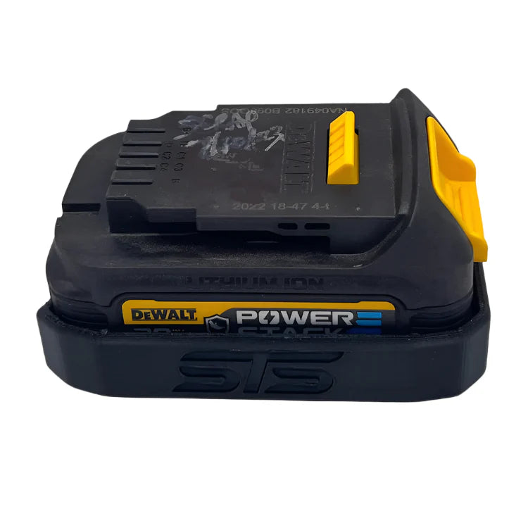 STS Auto Design Dewalt 20V 1.7Ah DWDCBP034G Magnetic Battery Cover – Custom Fit - Ridge Toolbox