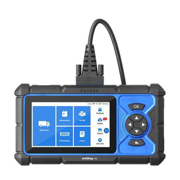 TOPDON 5" Heavy-Duty Scan Tool w/Service Functions - Ridge Toolbox