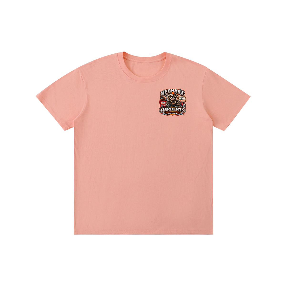 Ricky Raccoon Mechanic Tee - Herbert's Tool & Equipment