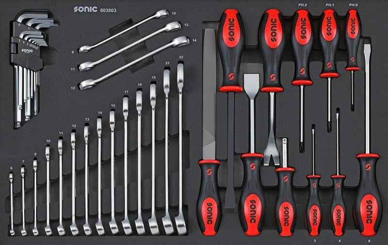 Sonic Tools - Automotive Toolset - Quick Service, 182-PCS - Ridge Toolbox