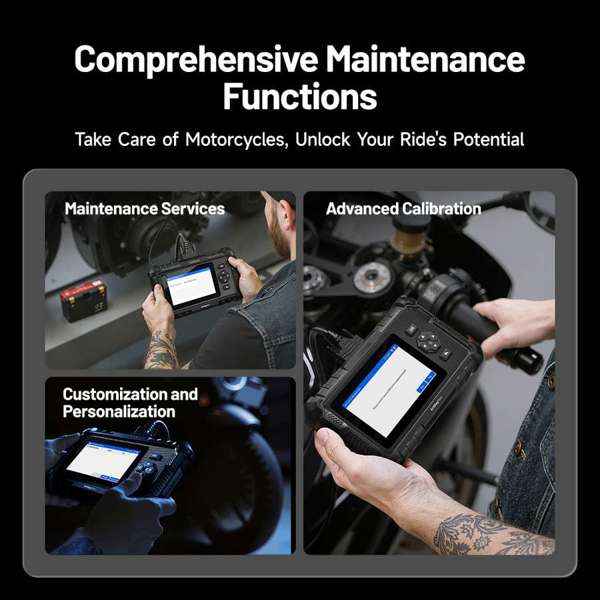 TOPDON 5 Inch Motorcycle Diagnostic Tool - Ridge Toolbox
