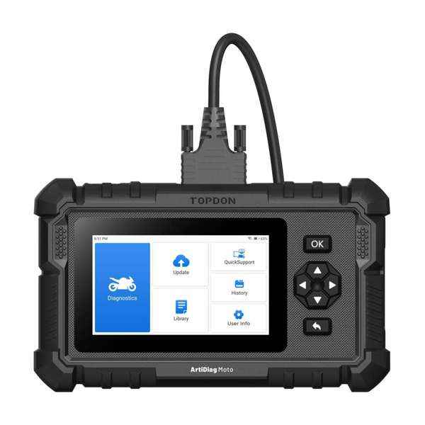 TOPDON 5 Inch Motorcycle Diagnostic Tool - Ridge Toolbox