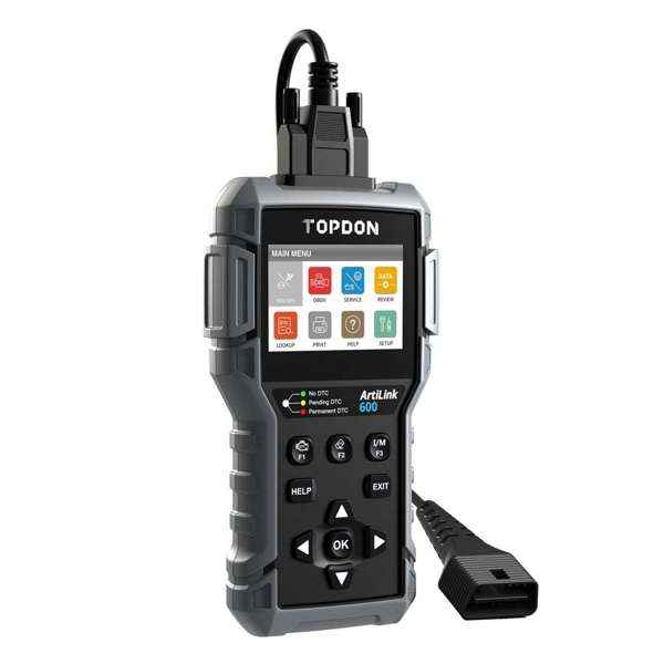 TOPDON Code Reader - ABS & SRS Active Tests & Live Data - Ridge Toolbox