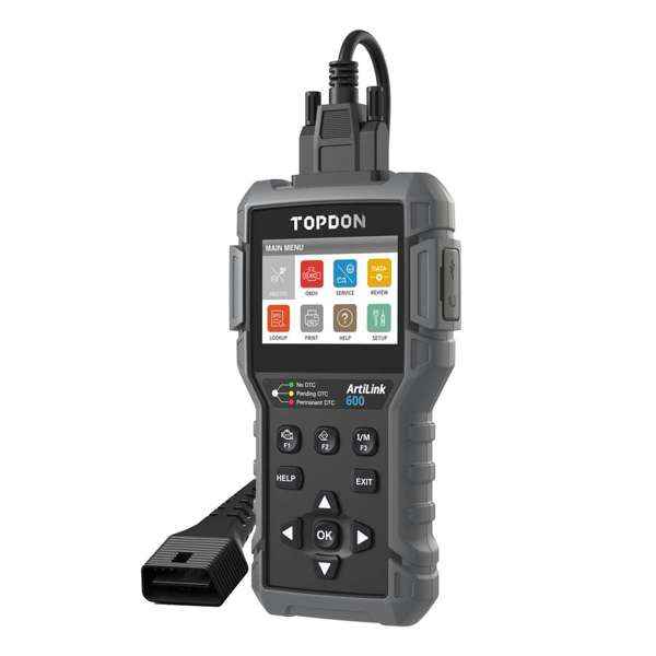 TOPDON Code Reader - ABS & SRS Active Tests & Live Data - Ridge Toolbox
