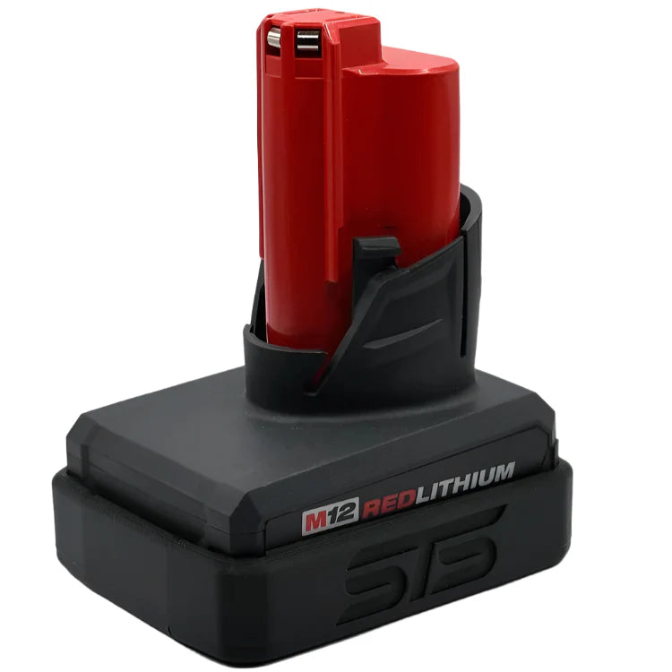 STS Auto Design MW12HO – Milwaukee M12 High Output 5.0 Magnetic Battery Cover - Ridge Toolbox