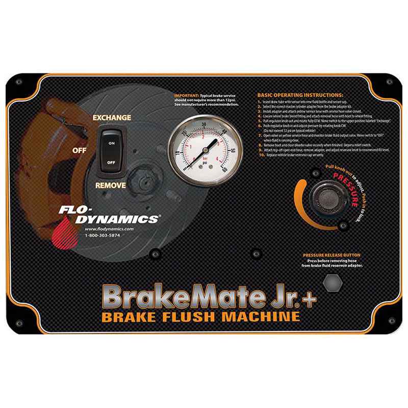 Flo-Dynamics Premium Brake Flush Machine -  BrakeMate Jr.+ - Ridge Toolbox