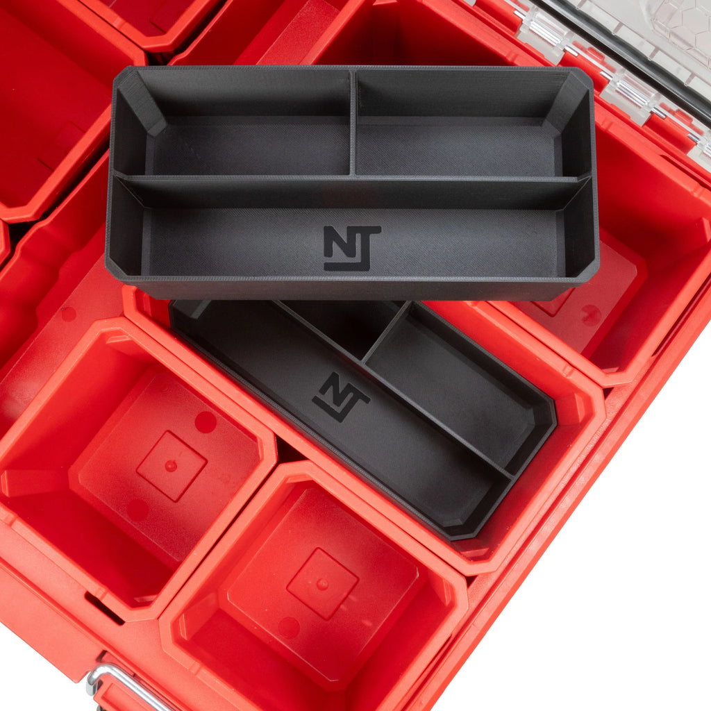 Stacking Divider Bins Large for Milwaukee PACKOUT Organizer