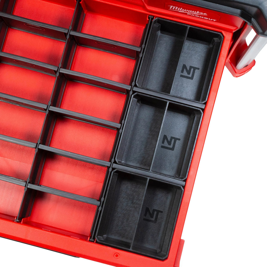 Divider Bins Medium for Milwaukee PACKOUT 4-Drawer (3-Pack)