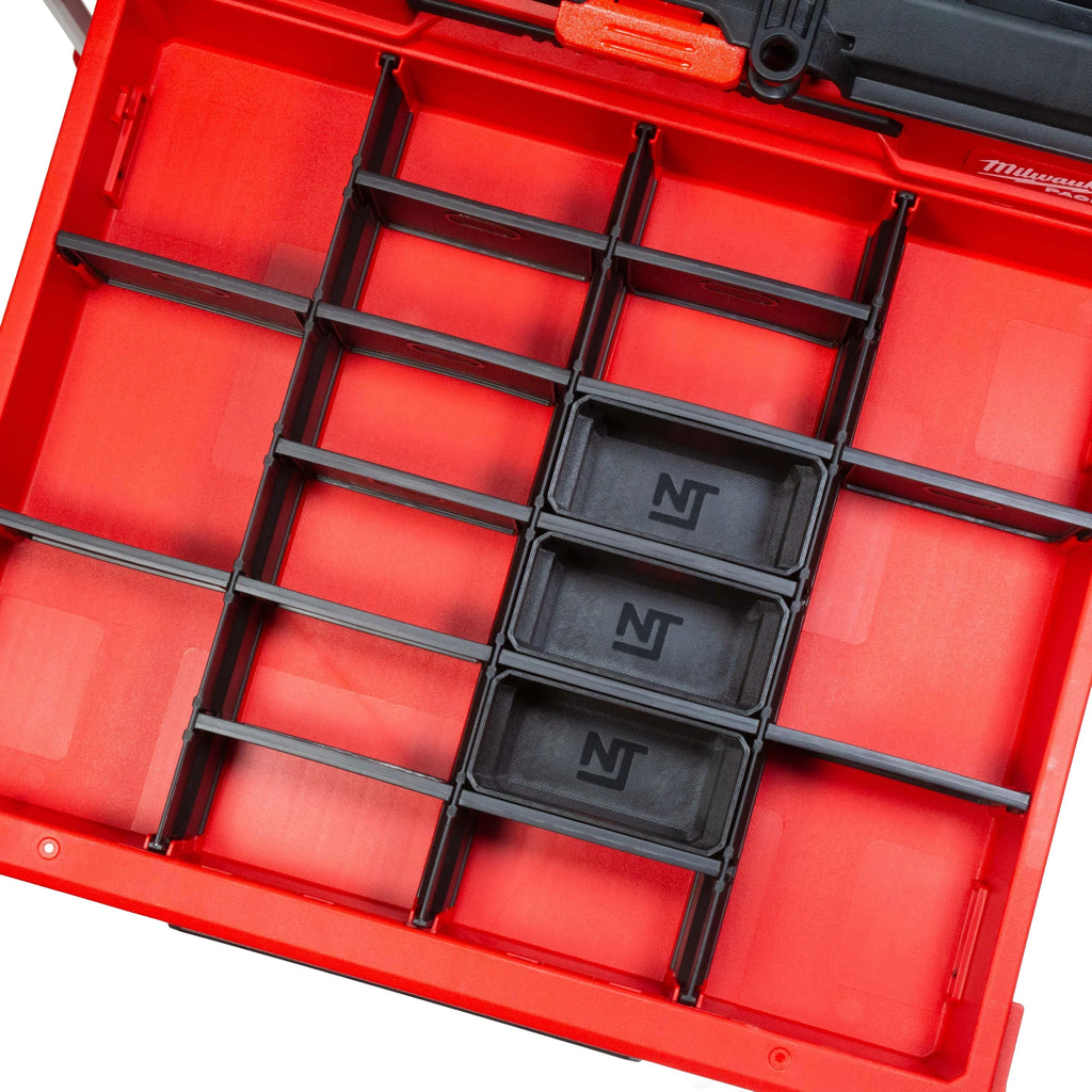Divider Bins Small for Milwaukee PACKOUT 4-Drawer (3-Pack)