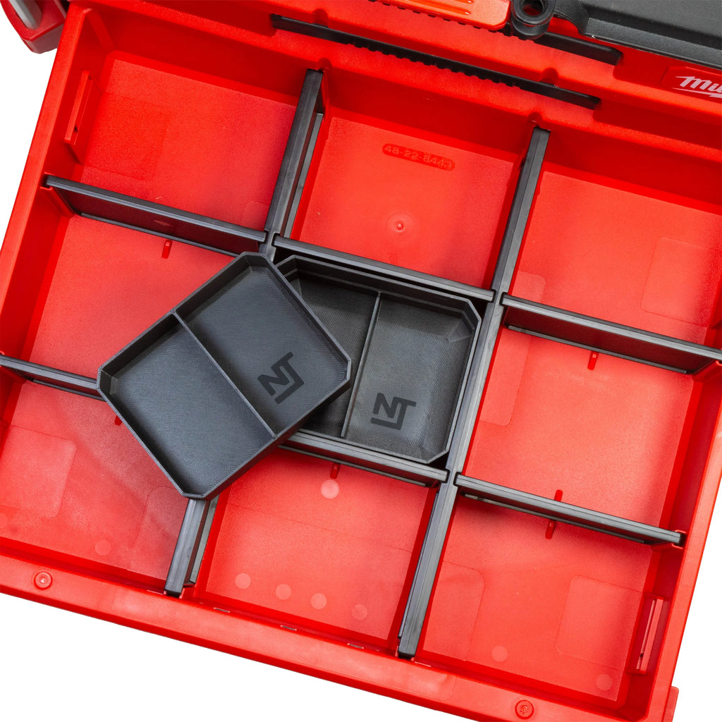 Stacking Divider Bins for Milwaukee PACKOUT 3-Drawer