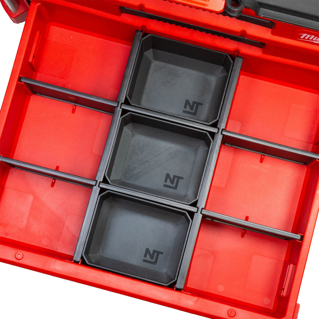 Divider Bins Small for Milwaukee PACKOUT 3-Drawer (3-Pack)