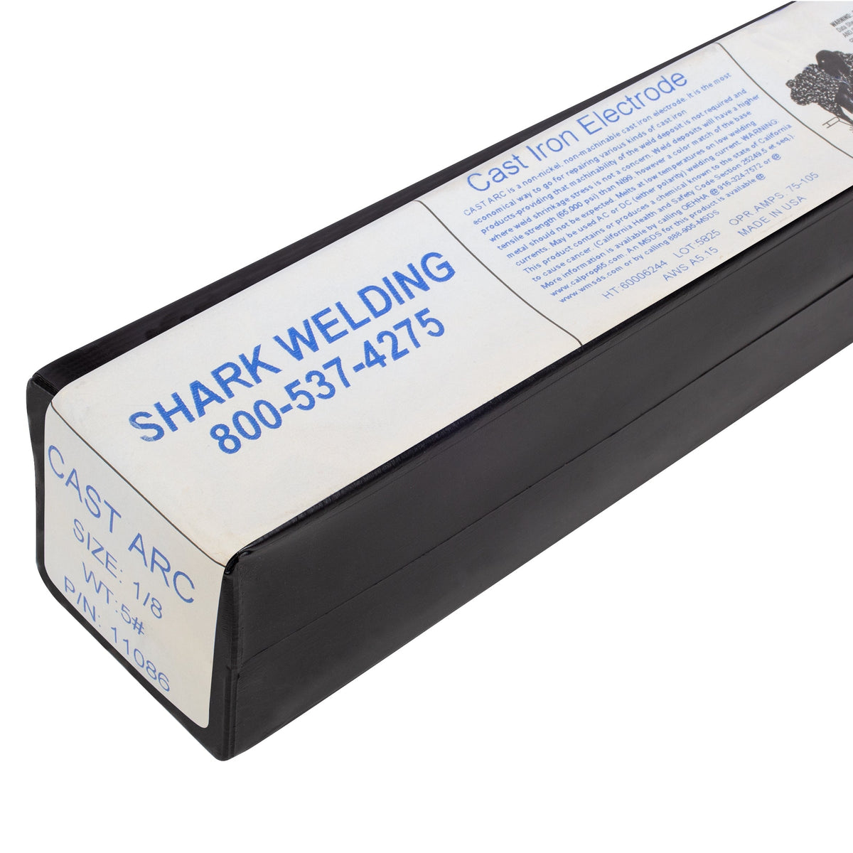 Shark Industries - Normacast Electrode Made from a Steel-Nickel Alloy Non-Machinable - Ridge Toolbox