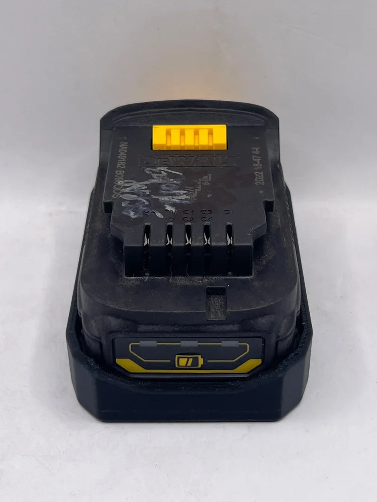 STS Auto Design Dewalt 20V 1.7Ah DWDCBP034G Magnetic Battery Cover – Custom Fit - Ridge Toolbox