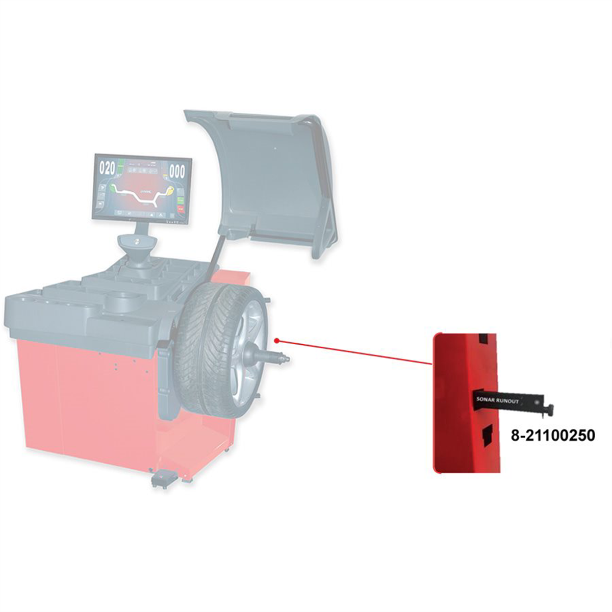 Corghi EM 9780 C & EM 9780 Plus AutomaticLine Touchscreen - Ridge Toolbox