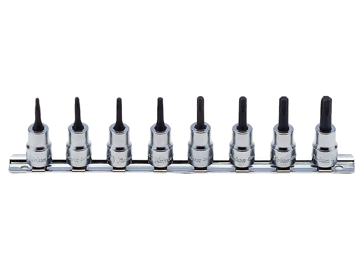3/8 Sq. Dr. 8 Piece TORX® Bit Socket Set TORX T10-T45
