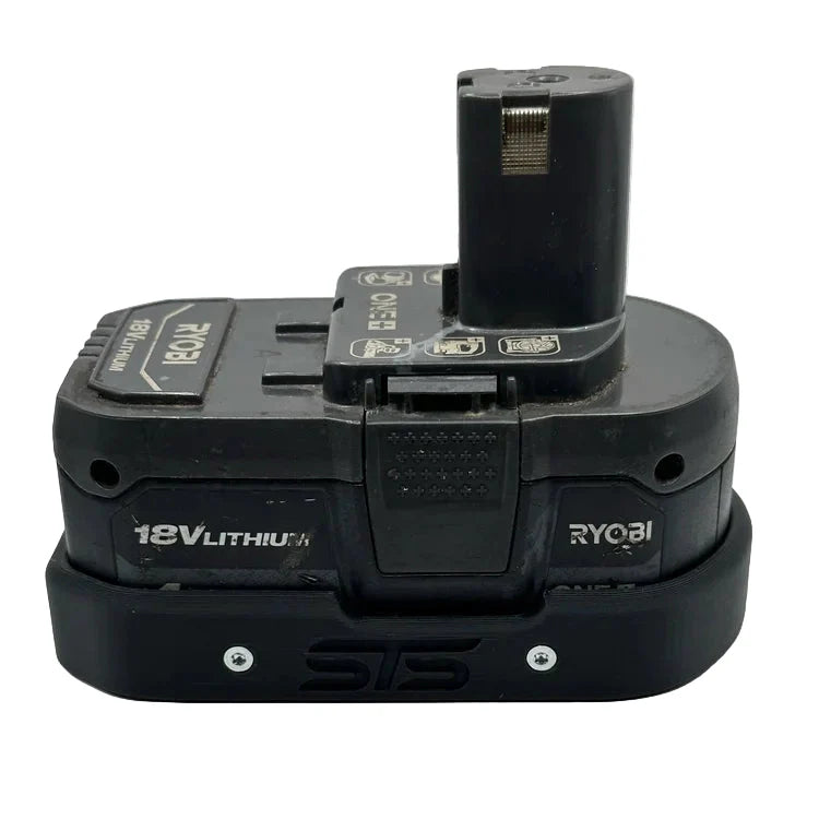 STS Auto Design RY18SL Magnetic Battery Cover for Ryobi PBP004/PBP005 - Ridge Toolbox