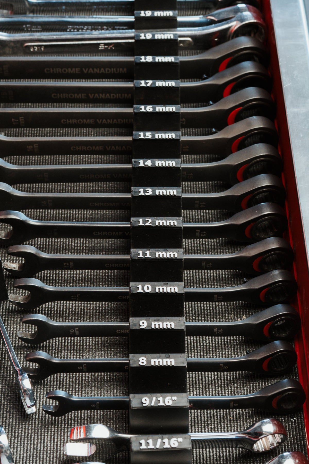 Wrench Size Labels - SAE+
