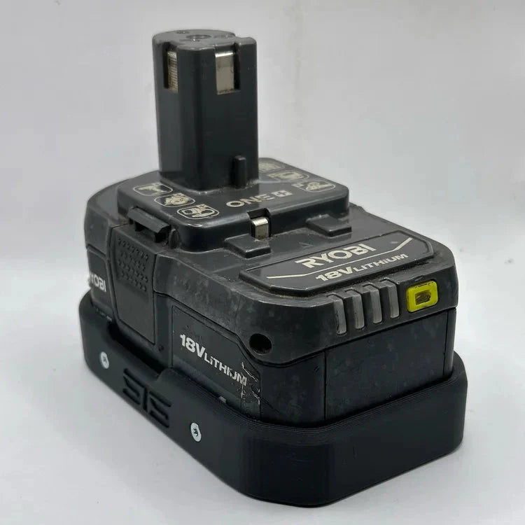 STS Auto Design RY18SL Magnetic Battery Cover for Ryobi PBP004/PBP005 - Ridge Toolbox