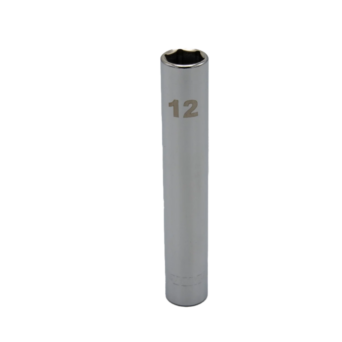 VIM Tools - Extra Deep Metric Socket, 1/4" Square Drive, Chrome (8mm–14mm) - Ridge Toolbox