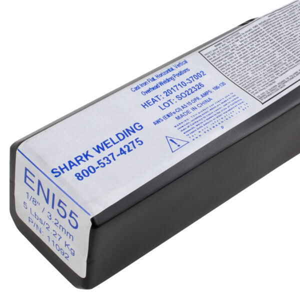 Shark Industries - 55% Nickel Cast Iron Electrode with Versatility for Non-Machinable Welds in Cast Iron - Ridge Toolbox