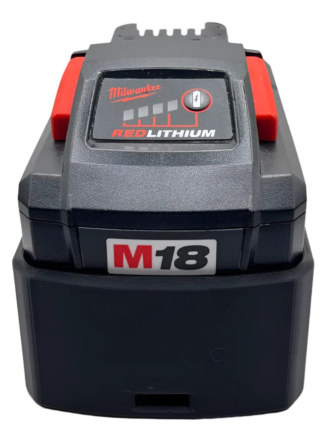 STS Auto Design MW1812HO – Milwaukee M18 12Ah Magnetic Battery Cover - Ridge Toolbox