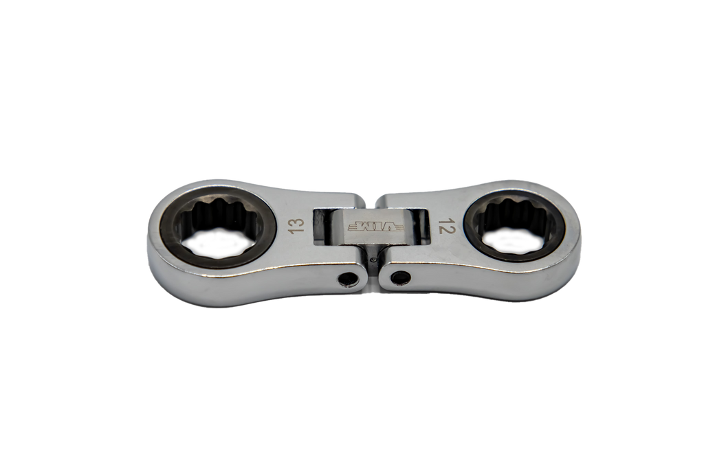 Vim Tools - 3 Pc. Nano Flex Palm Ratcheting Wrench Set – Metric - Ridge Toolbox