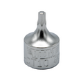 VIM Tools - T10 – 1/2 CUT Torx Driver, 1/4″ square drive, 3/4″ OAL, S2 steel - Ridge Toolbox