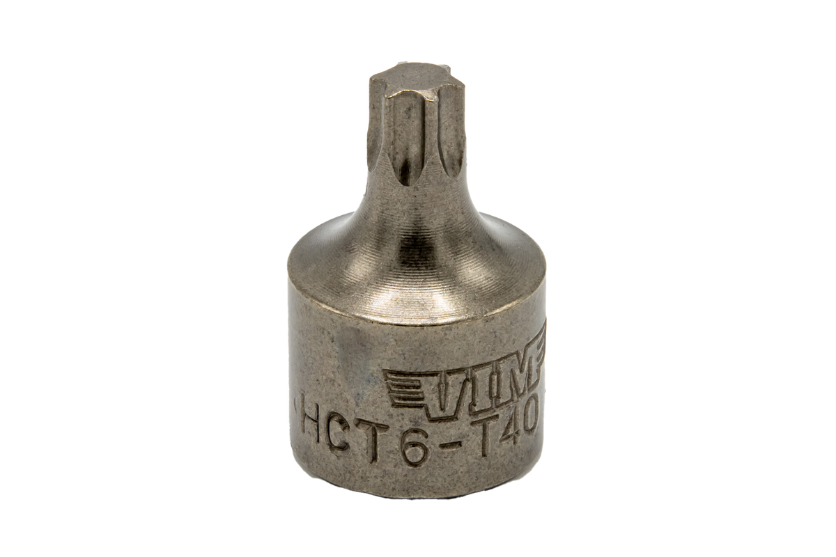 VIM Tools - Half Cut Torx One Piece Impact Driver – 3/8″ Sq. Dr. (T25–T60) - Ridge Toolbox